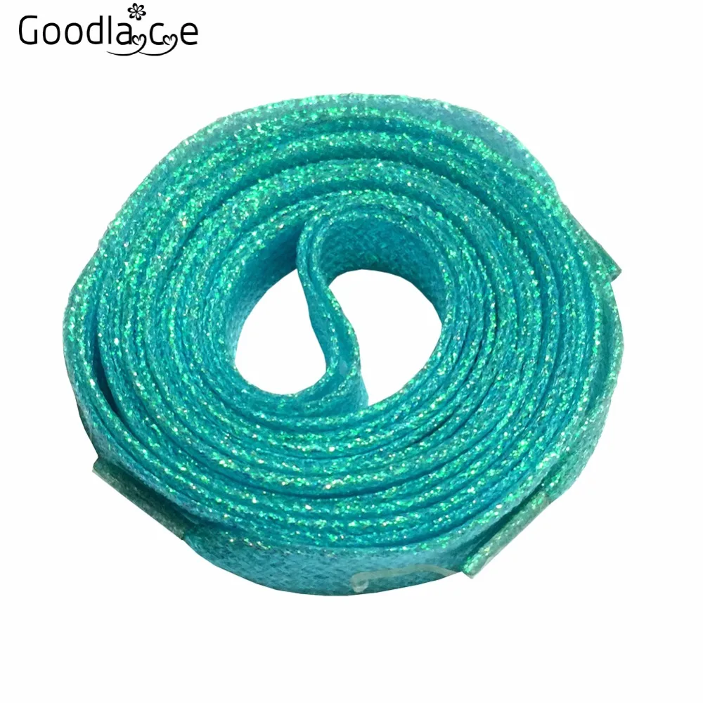 100 Pairs of Metallic Glitter Shoelaces Bling Shoe Laces for Sneaker Sport Shoes 115cm/45