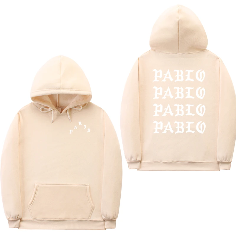 I Feel Like Paul Pablo Kanye West, мужские толстовки с капюшоном, толстовки в стиле хип-хоп, уличная толстовка с капюшоном pablo, худи