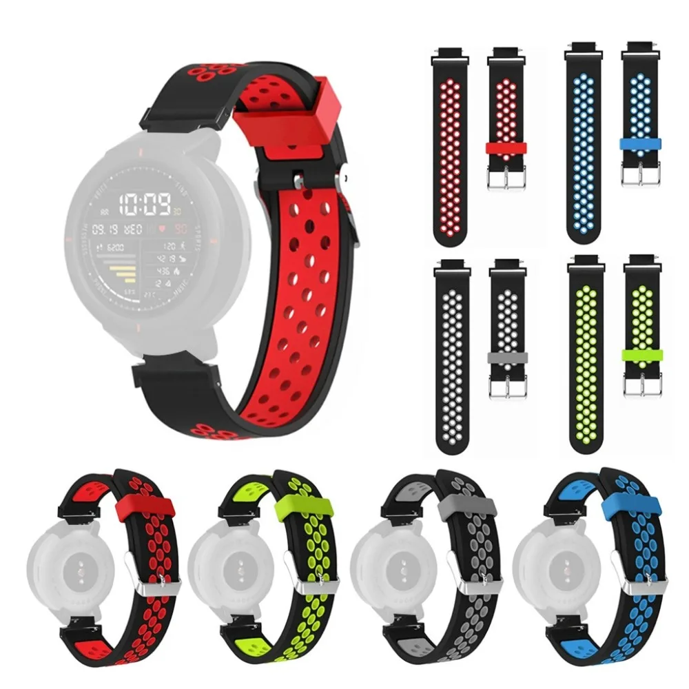 Новая мода Замена для Huami Amazfit Verge спортивные силиконовые часы ремешок роскошные аксессуары