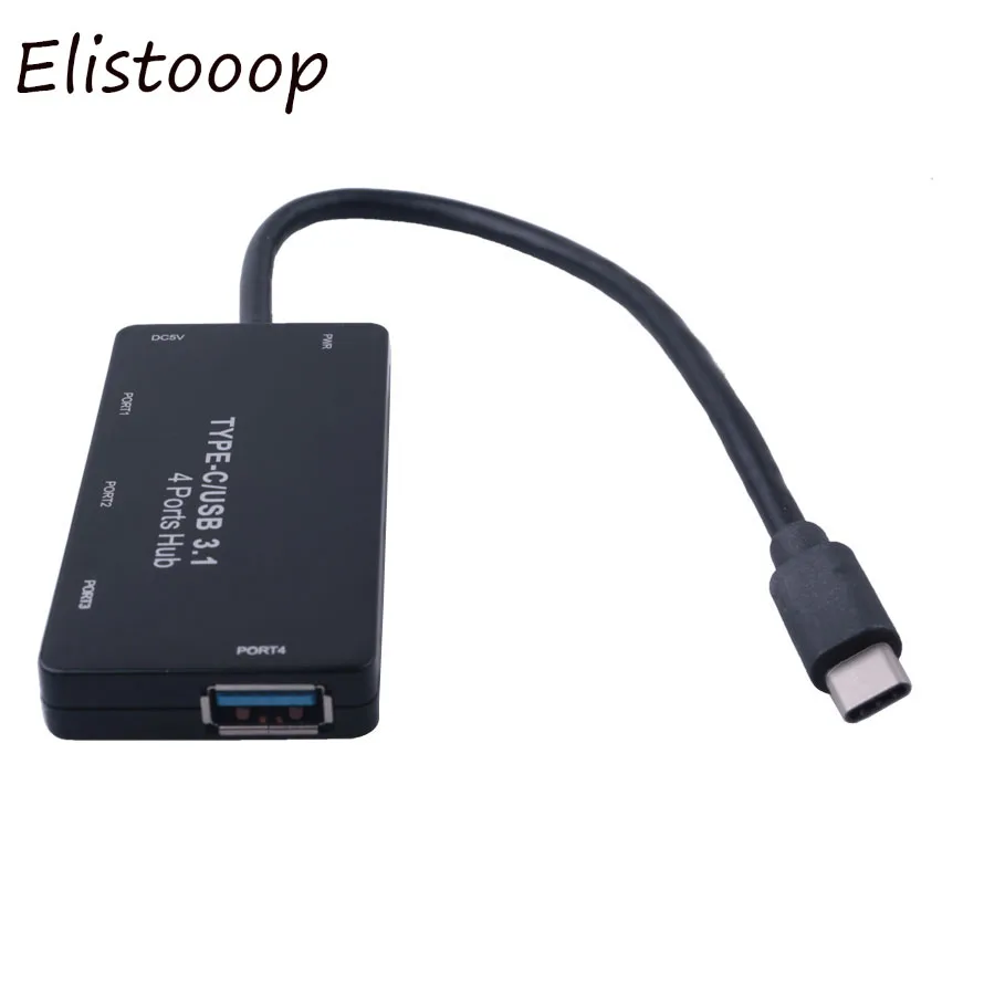 2018 USB 3.0 Type C Hub к 3 1 4 порта адаптер со стандартной мощностью до 10 Гбит/с SUP порт win7/3 0