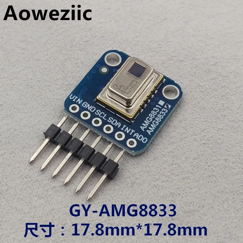 1Pcs/Lot GY- AMG8833 IR 8*8 Thermal Array Temperature Sensor Module 8x8 Infrared Camera New Original Product | Обустройство дома
