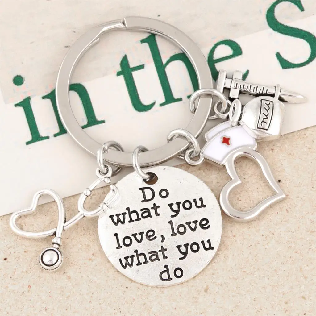 1 шт. Доктор Шприц брелок стетоскоп медсестры колпачок амулеты Kringring школьников