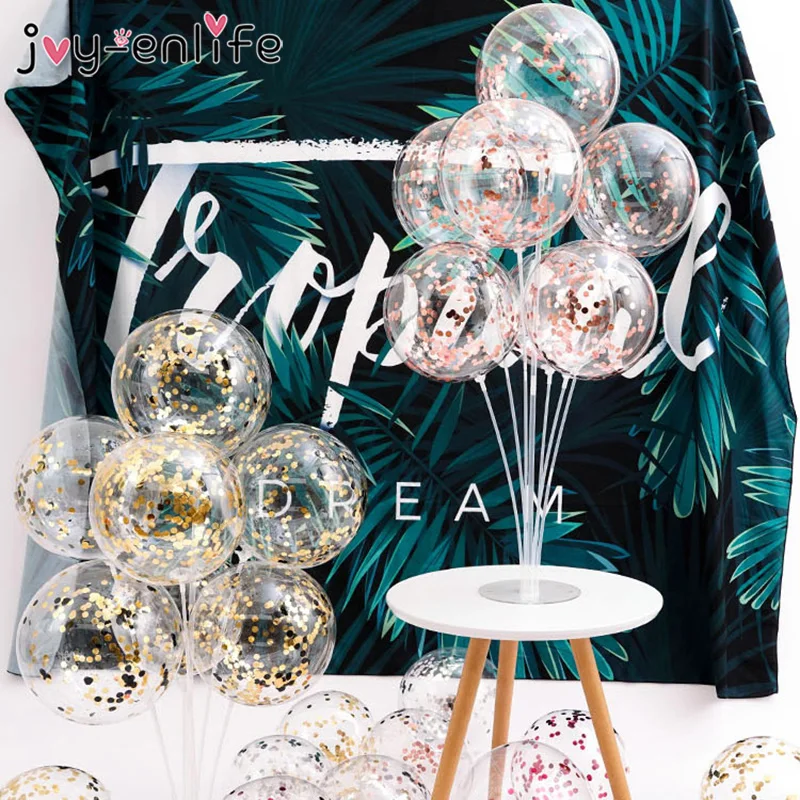 

1/2set Balloons Holder Column Stand Stick Balloon Birthday Party Decoration Kids Adult Balloon Arch Wedding Balloons Decor