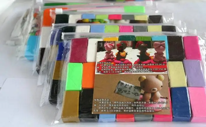32 цвета детские мягкие fimo запеченная глина обучение и образование игрушки/дети