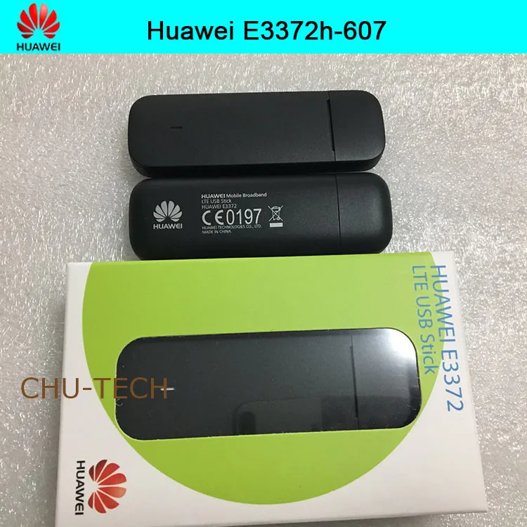 Разблокированный huawei E3372 E3372h-607(добавить пару антенн) 4G LTE 150 Мбит/с USB модем 4G LTE USB Dongle