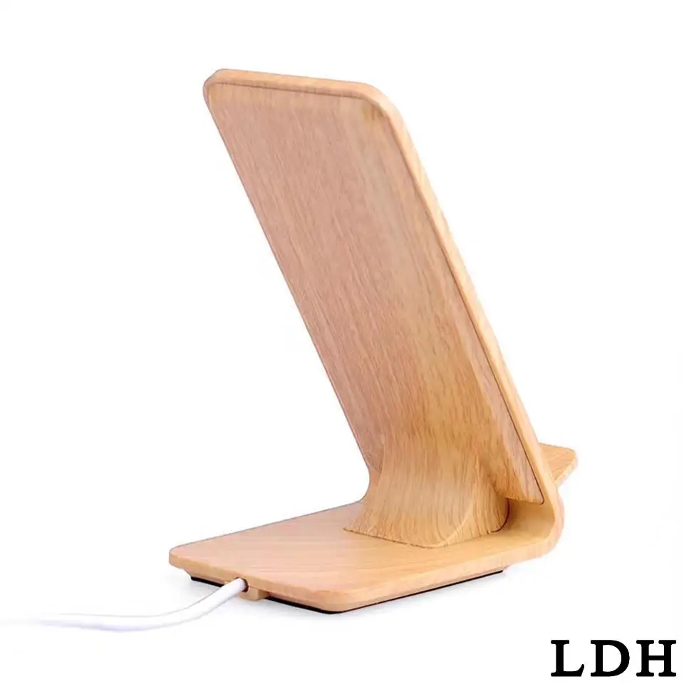 LDH 10 Вт Qi Быстрое беспроводное зарядное устройство для настольного зарядного