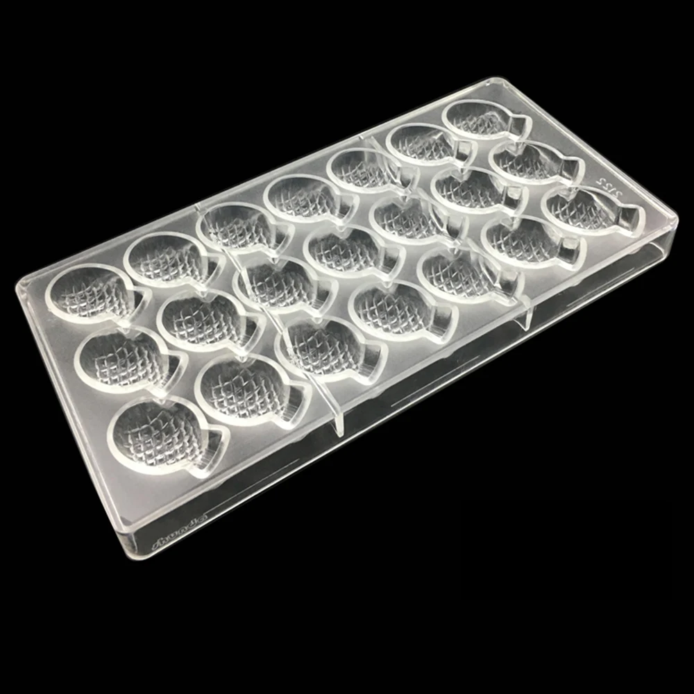 Рождественская шоколадная форма в форме ананаса Пластиковая для шоколада