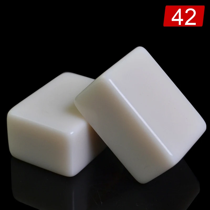 White42 Горячий Мини Набор для игры в маджонг настольная игра Mah-jong путешествия настольная игра Крытый развлечения китайский Забавный семейный стол настольная игра - Цвет: White42