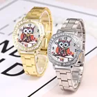 Модные женские часы кварцевые женские часы из нержавеющей стали нарядные часы кварцевые круглые часы Роскошные наручные часы Relogio Feminino # W