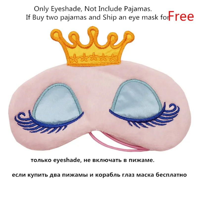 1X eyeshade Плед пижамный комплект Для женщин платье принцессы, милое, пижамы из хлопка, ночная рубашка, сексуальный кружевной длинный рукав; сезон осень; 2 шт./компл. дома для мамы, одежда для сна - Цвет: 1X eyeshade