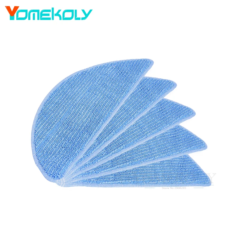 

5PCS Replacement Mopping Cloth for Ecovacs CR250LE Robotic Vacuum Cleaner Accessories Cleaning Mop Cloths