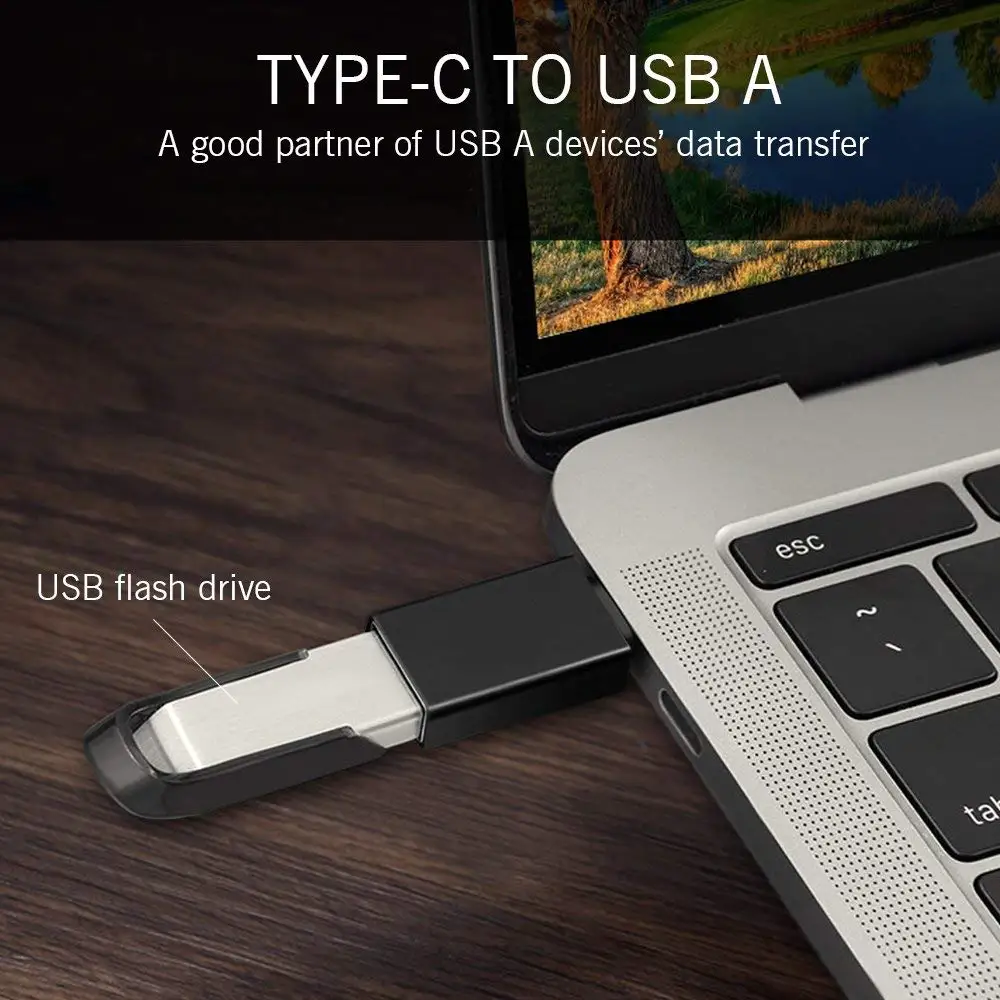 Ascromy 10 шт. планшетов с USB 3 0 адаптер OTG для Xiaomi Mi6 Mi8 Mi 8 A2 Samsung Galaxy S8 S9 Plus Note 9 lg g6 Type C |