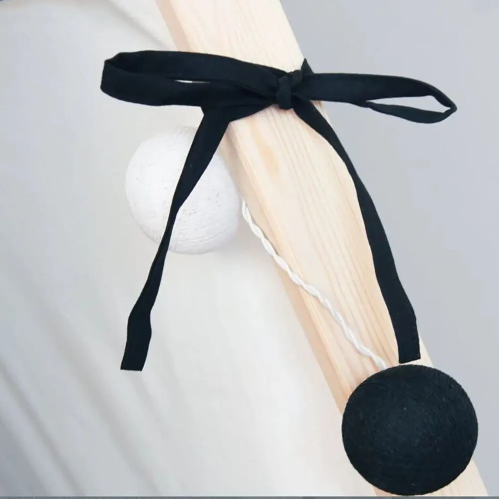 Черно-белый квадратный дизайн 100% хлопок холщовая палатка для детей Игровая с