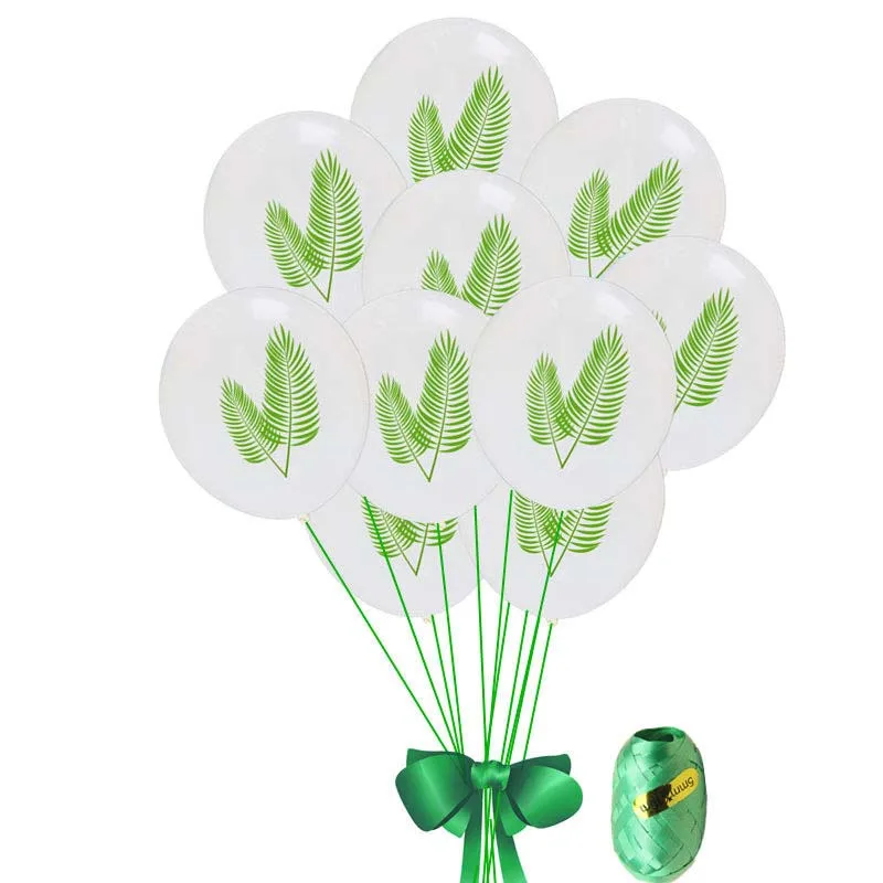 12 дюймов Смешанные шар в виде фламинго круглый гавайском стиле картины шары