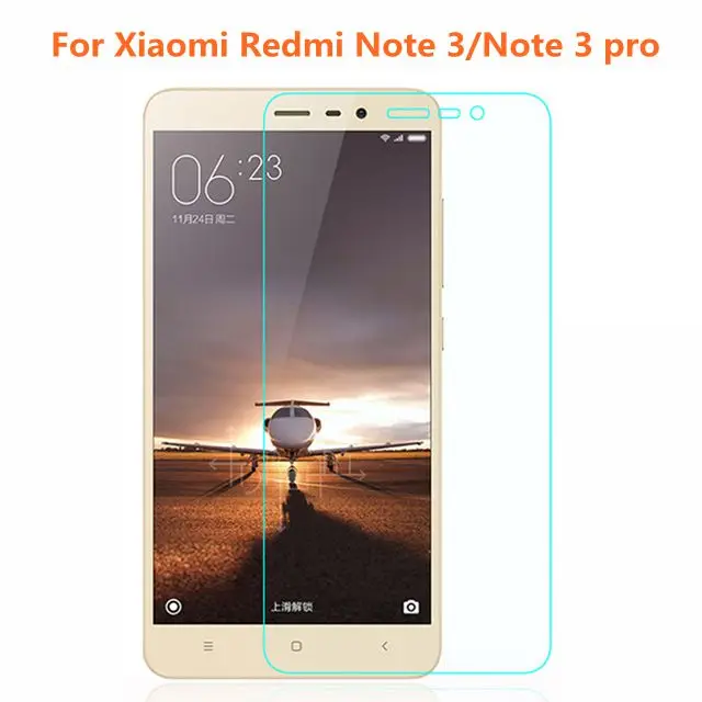 Закаленное стекло 2.5D для Xiaomi Redmi Note 3 Высококачественная защитная пленка