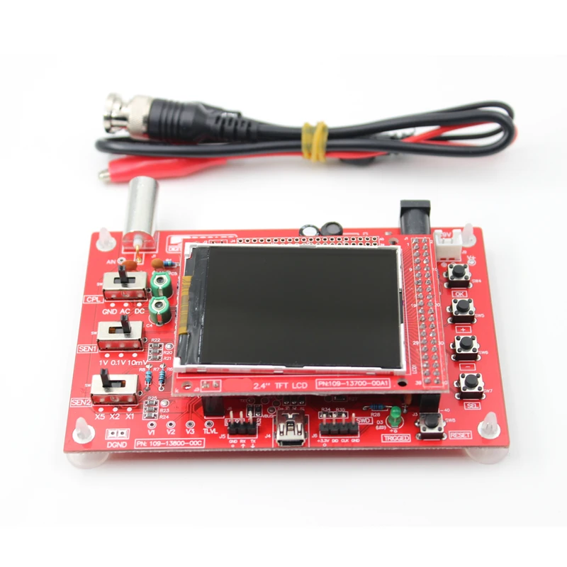 Собранный DSO138 2.4 TFT Портативный карманный Цифровой Осциллограф DIY Kit Части