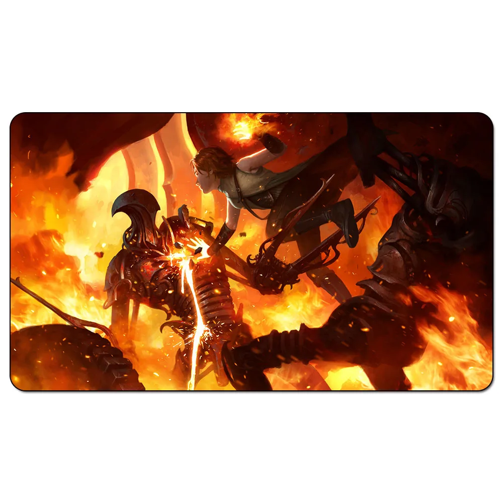 Chandra's палящий арт 60x35 см игровой коврик Волшебный для настольные игры|playmat magic|magic