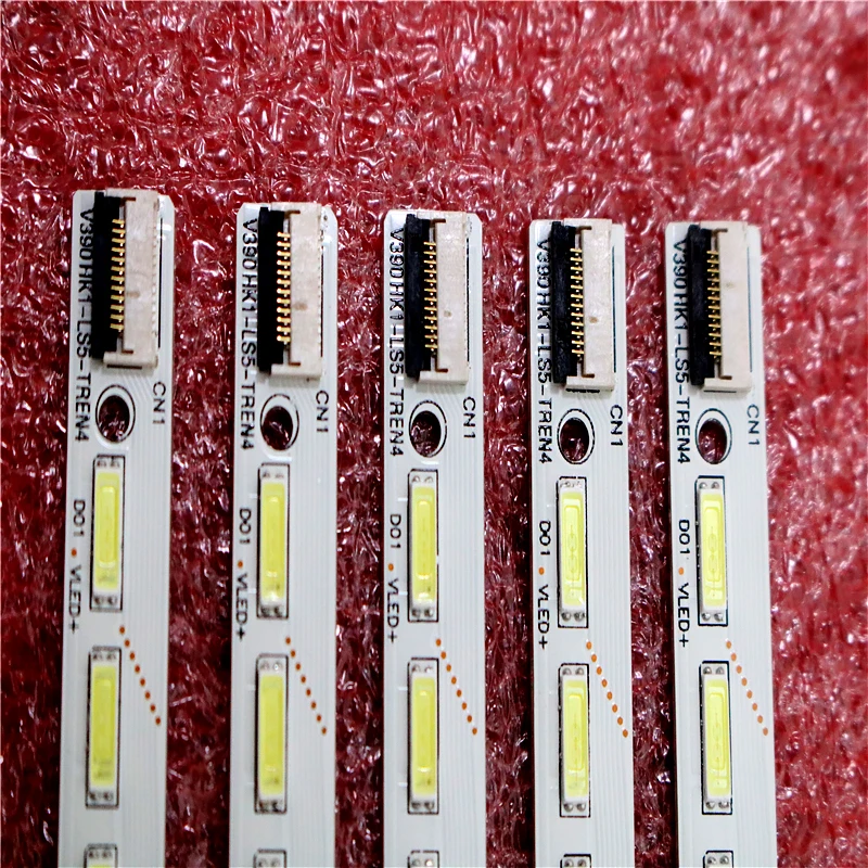 Светодиодная лента для подсветки 10 шт./лот V390HK1 LS5 TREM4 4A D069457 48 Светодиодный s 495 мм 39