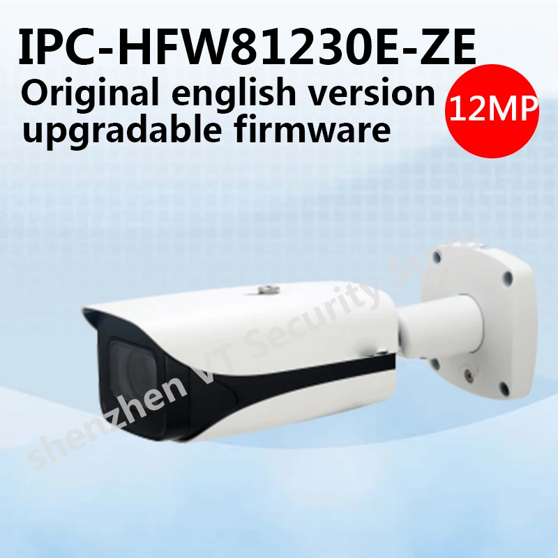 Бесплатная доставка DHL IPC-HFW81230E-ZE 4 К IP-камера Ultra HD супер 12MP 50 метров ИК расстояние |