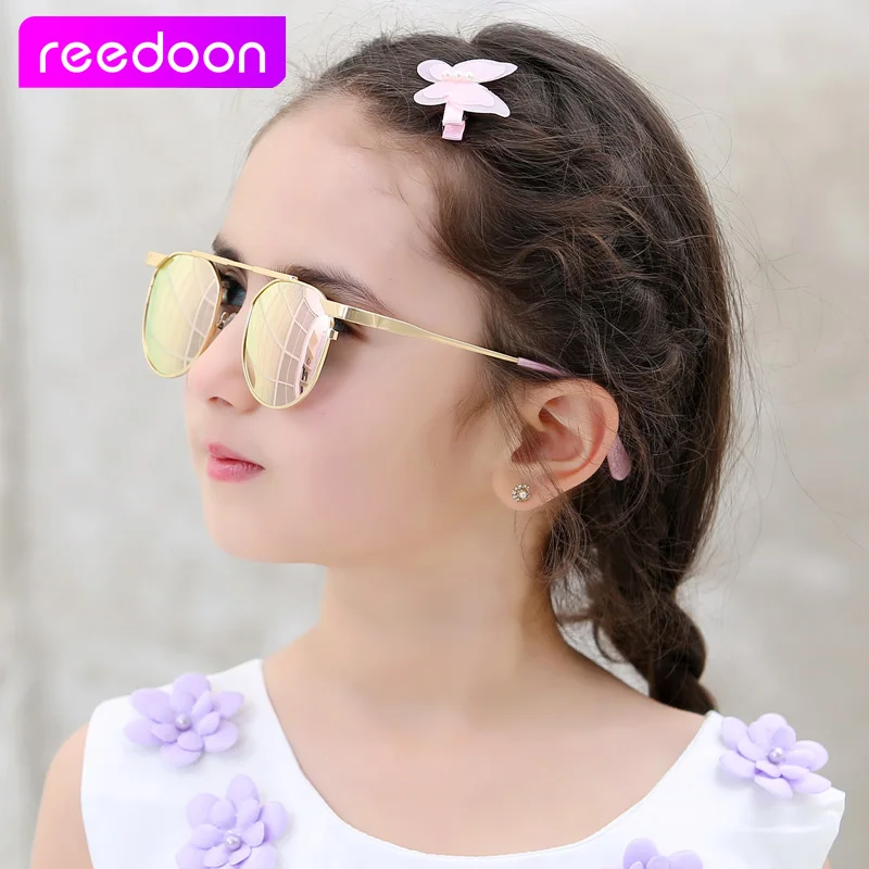 Популярные брендовые дизайнерские детские очки REEDOON Cateye UV400 высококачественные