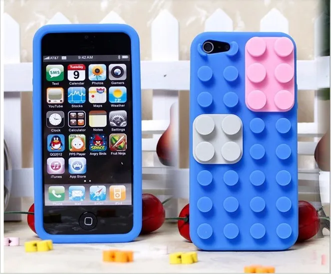 toy blockTPU Soft Silicone Case Cover Skin for iphone 4 4S 4G |