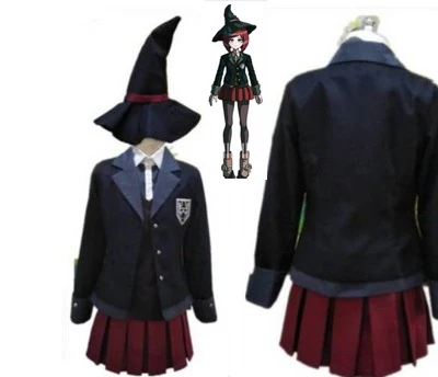 [Настройка] 2018 новый аниме Danganronpa V3 Yumeno Himiko униформа косплей костюм пальто +