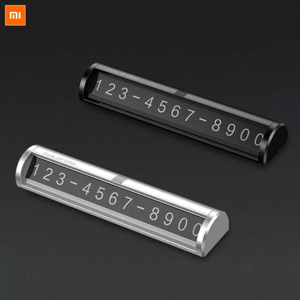 Xiaomi Mijia UILDFORD временный стоп знак автомобильная парковочная карта DIY телефонные