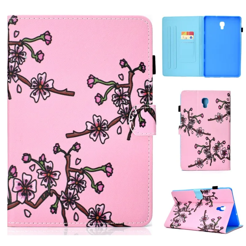 Чехол для samsung Galaxy Tab A T590 SM-T590 SM-T595 T595 10,5 из искусственной кожи Стенд Smart Cover для samsung SM-T590 T590 чехол - Цвет: 19