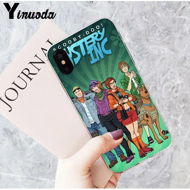 A8 Yinuoda Shaggy и Scooby Doo прозрачный мягкий для телефона чехол для Apple iPhone 8 7 6S Plus X XS MAX 5 5S SE XR мобильные чехлы - Цвет: A8