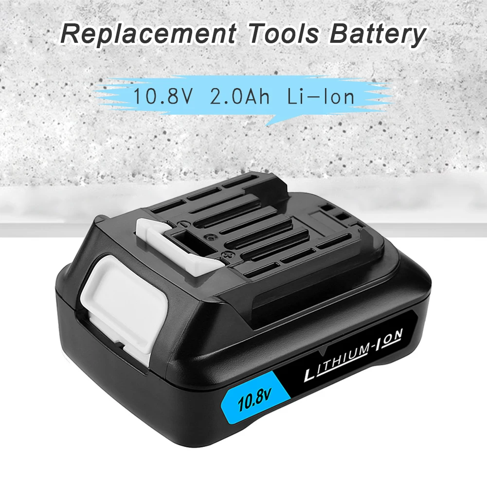 2.0Ah 10 8 V 12V CXT литий Перезаряжаемые Батарея для Makita BL1021B BL1041B BL1015B BL1020B BL1040B DF331D DF031D