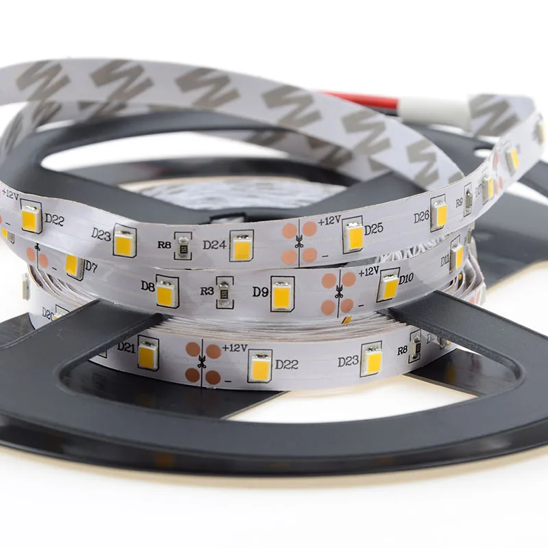 SMD 3528/2835 RGB красный зеленый синий белый теплый светодиодные полосы света 60led/M 5 M