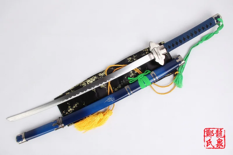 41 дюйм синий экзорцист меч Ao no Ekusoshisuto Rin Okumura Kurikara Katana косплей реквизит