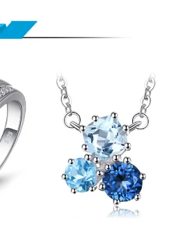 JewelryPalace Роскошные 23ct Multi Лондон Голубой Топаз Ссылка Теннисный Браслет Настоящее Стерлингового Серебра 925 ювелирных изделий Для Женщин Партии Подарок