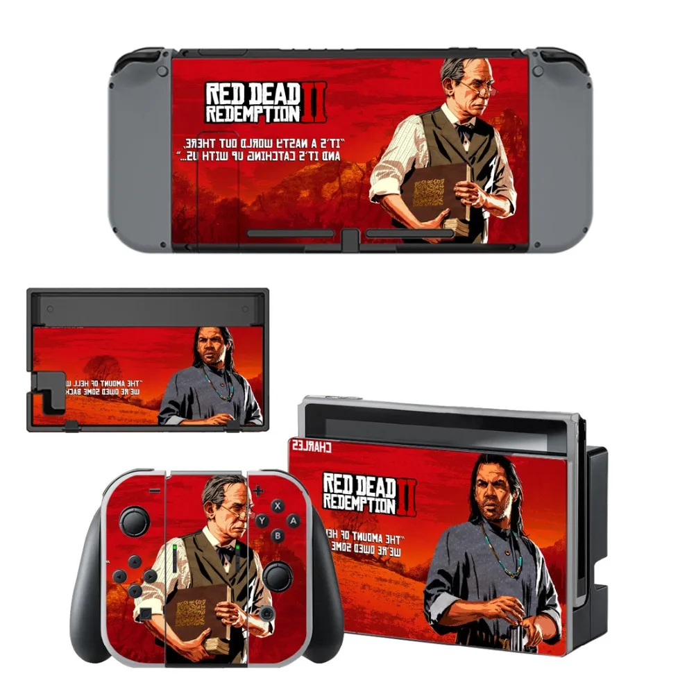 Adesivo красный изображения из фильма Red Dead Redemption 2 【doswtich переключатель виниловое