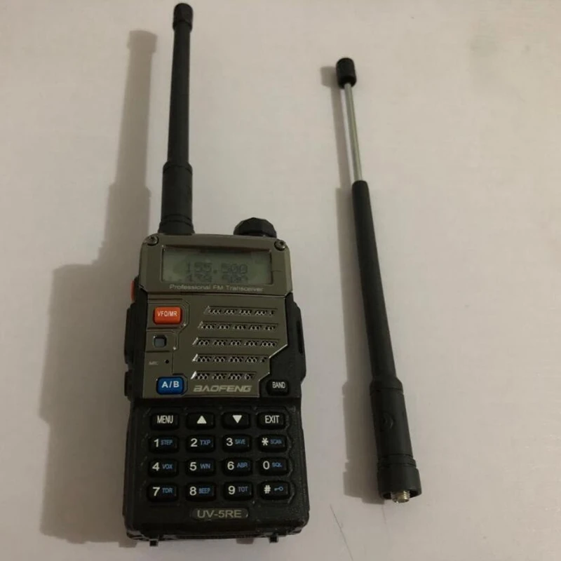 Многофункциональный выдвижной антенной максимум 40 см антенна для BaoFeng UV-5R BF-888S UV-9R