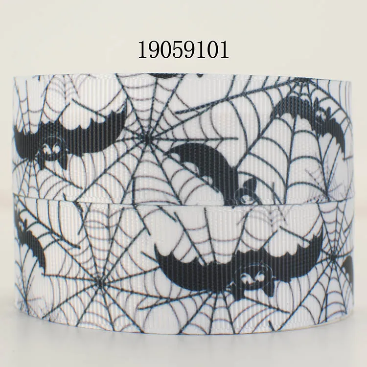 

10yards -different sizes -Halloween party ribbon printed Grosgrain ribbon 19059097