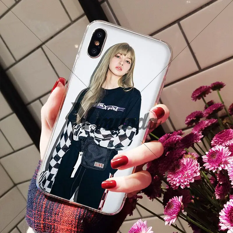 Yinuoda черный розовый BLACKPINK kpop коллаж Мягкий Силиконовый ТПУ чехол для телефона iPhone 5 5Sx 6 7plus 8 8Plus X XS MAX XR