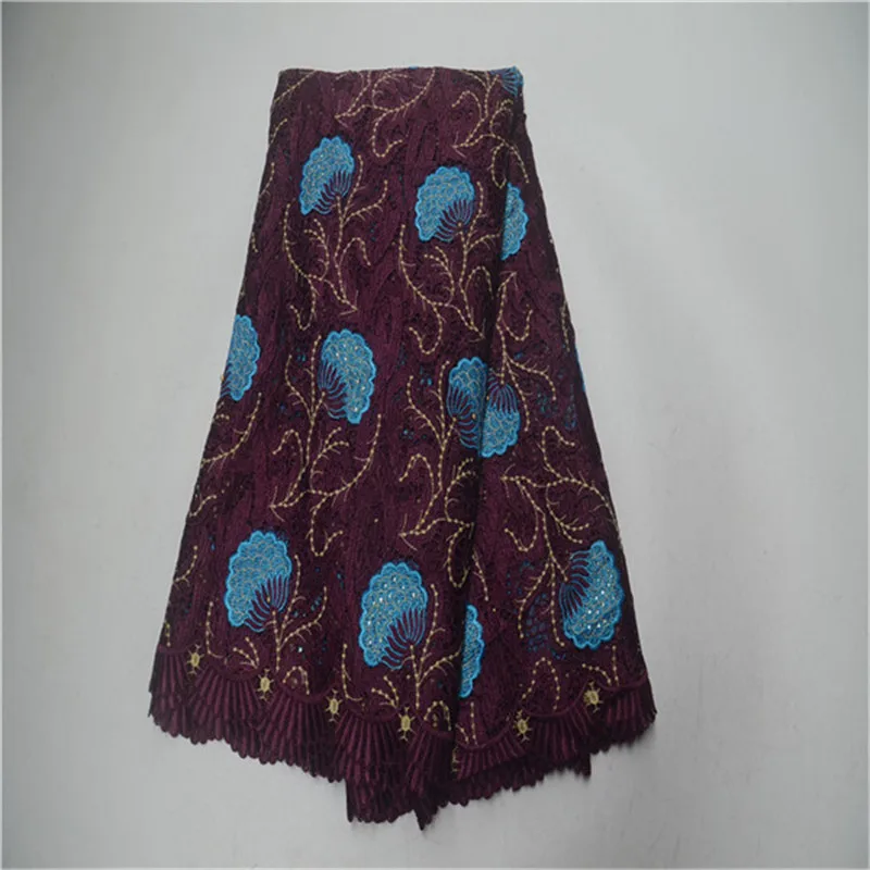 New Design High Quality Swiss Voile Laces Switzerland Cotton African Dry Lace Fabric 2019 Nigerian 5 yards | Дом и сад