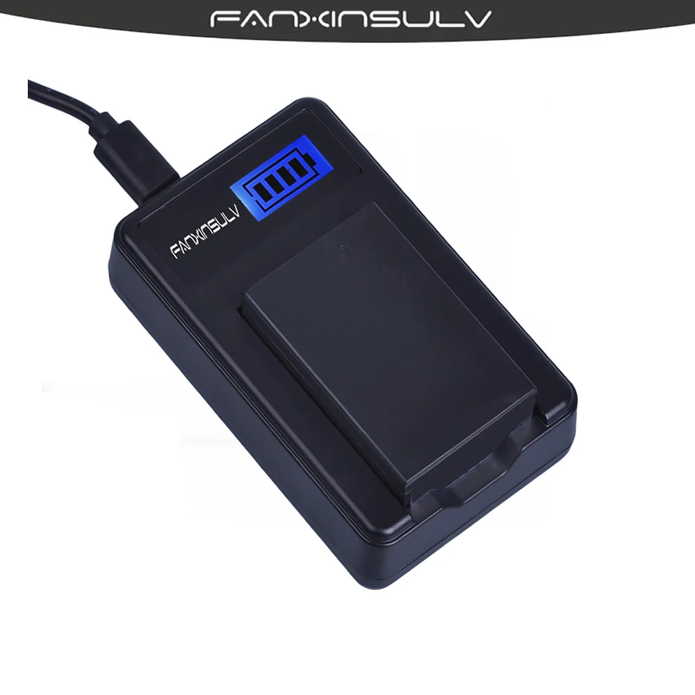 LP-E17 зарядное устройство с ЖК-дисплеем и USB для аккумуляторов LP E17 Canon eos 200D M3 M5 M6 77D