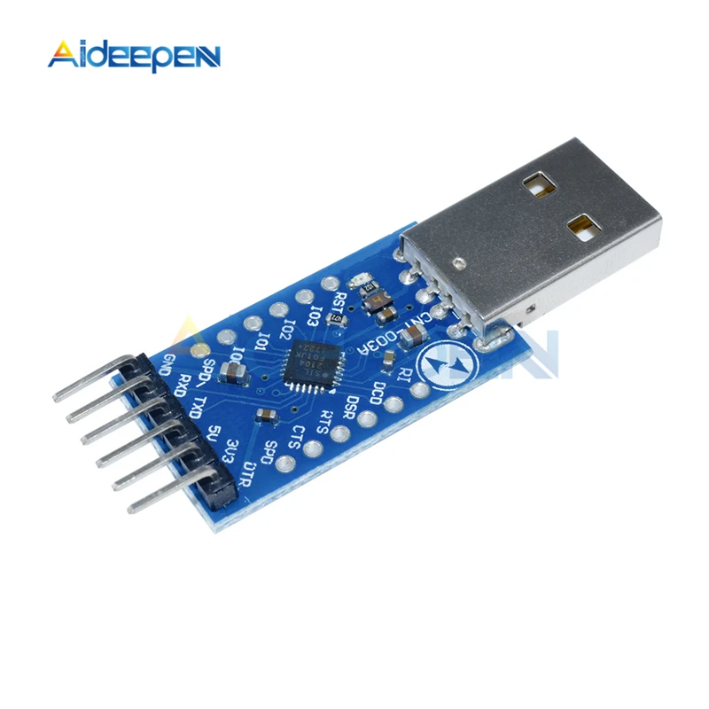 USB 2 0 к TTL UART 6PIN модуль последовательный преобразователь CP2104 STC PRGMR чем CP2102 с 5 Pin