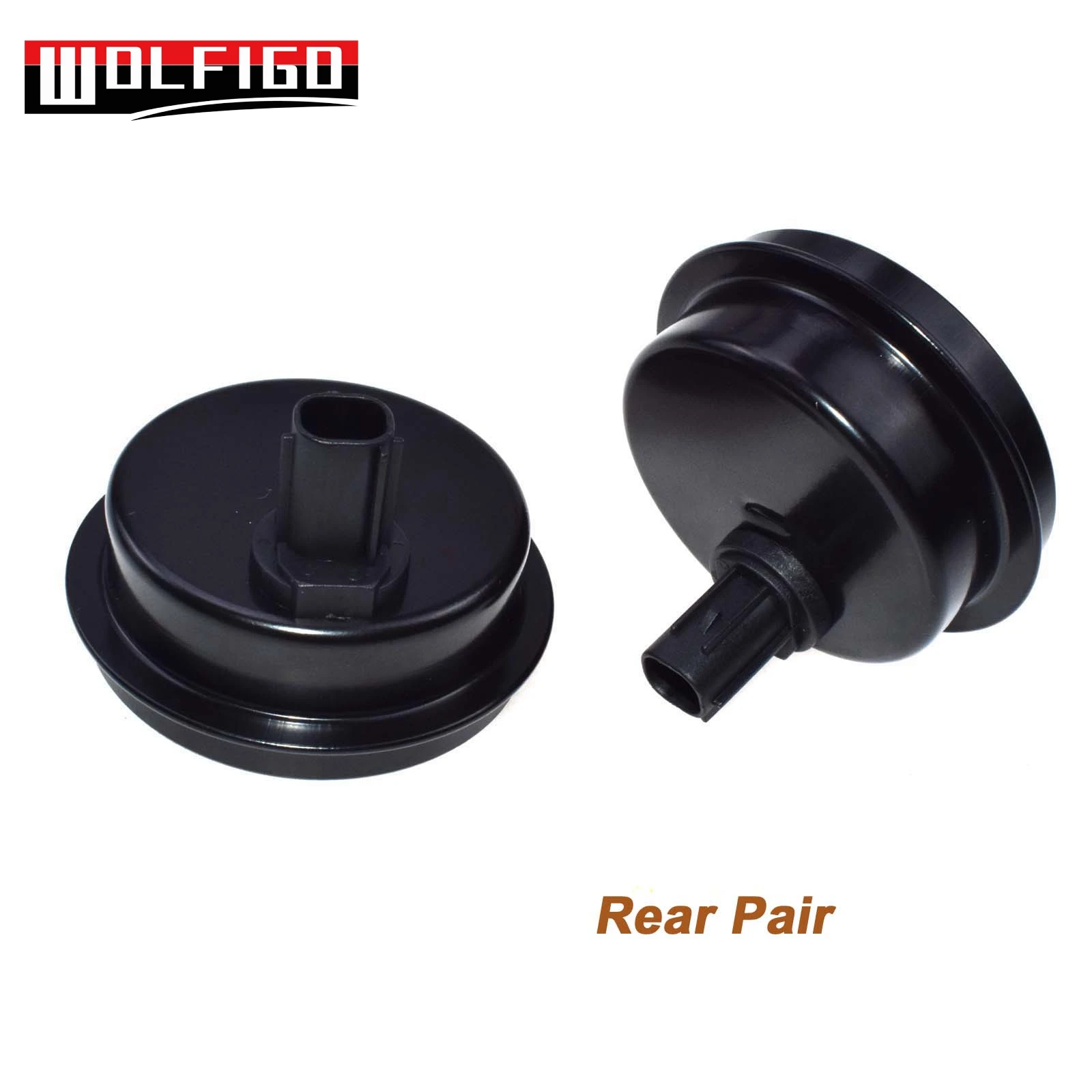 Rear Pair WOLFIGO передний задний левый правый ABS Датчик скорости колеса для 06-08 Toyota Yaris ALS1388, ALS1769, ALS1765, 89544-52040,89544-52070 - Цвет: Rear Pair