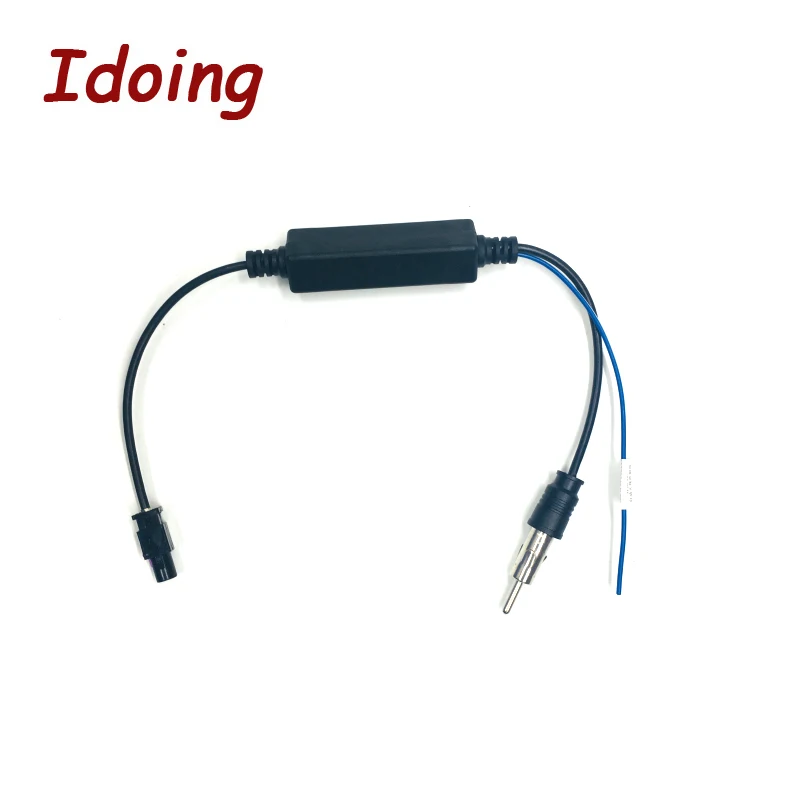 Универсальный автомобильный радиоприемник Idoing 12 В FM антенна усилитель сигнала