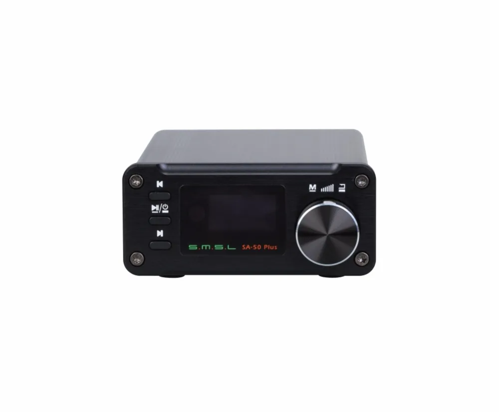 SMSL SA 50 Plus HiFi Вт AUX оптический usb диск портативный усилитель мощности цифровой