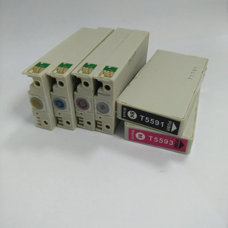 Чернильный картридж vilaxh T5591 T5592 T5593 T5594 T5595 T5596 для принтера Epson Stylus RX700 | Компьютеры и