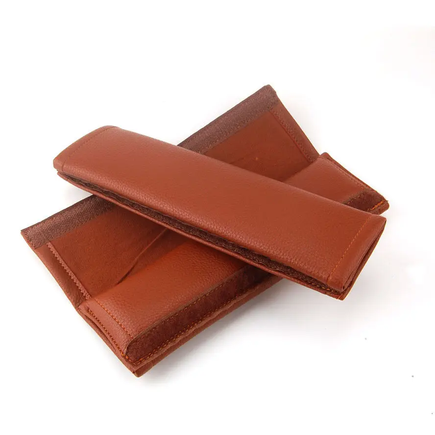 2 шт. универсальные накладки на ремень безопасности из ПУ кожи | Автомобили и