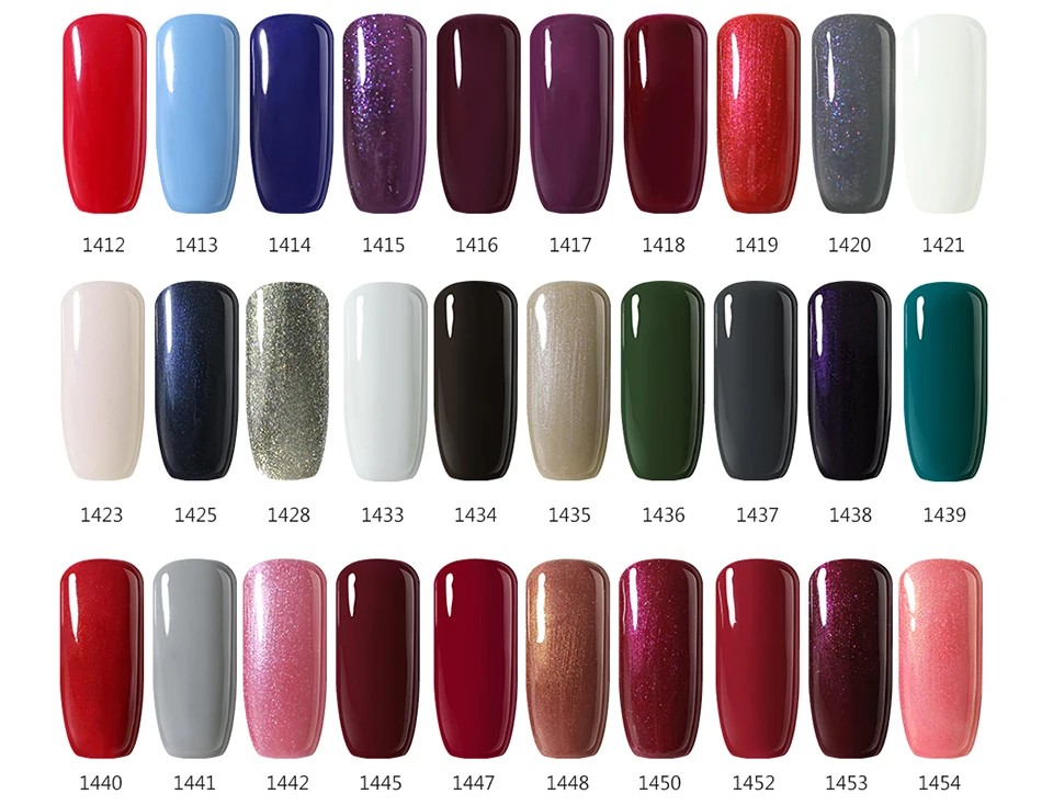 Clou Beaute 375 цветов набор гель-лаков полуперманентный Vernis Матовый верхний слой УФ-гель для ногтей топовый лак впитывающий Гель-лак