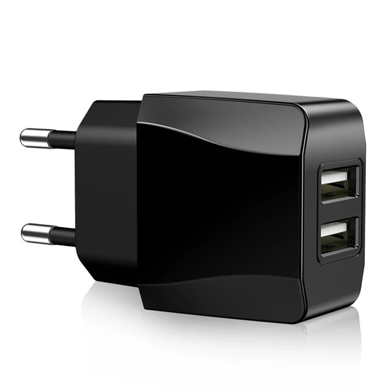 Двойное зарядное устройство USB для быстрой зарядки 5 в 2.1A Умный интеллектуальный