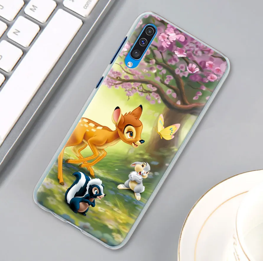 Бэмби Thumper чехол КРЫШКА ДЛЯ samsung Galaxy A30 A40 A50 A70 A6 A8 плюс A7 A9 M30 чехол для телефона Coque