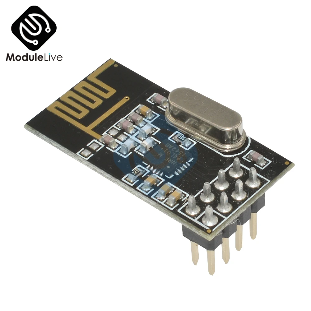 5 шт. NRF24L01 2 4 ГГц антенна беспроводной приемопередатчик плата модуль для Arduino