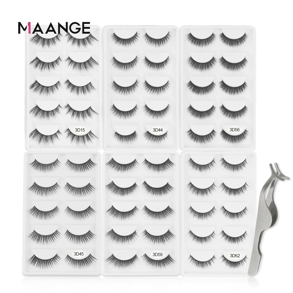 7008 30 пар/лот natrual 3d норковые Искусственные ресницы оптом fluffyfalse lashes комплект для ресниц 6 пакетов многоразовые натуральные ресницы «maquiagem» - Цвет: 7008